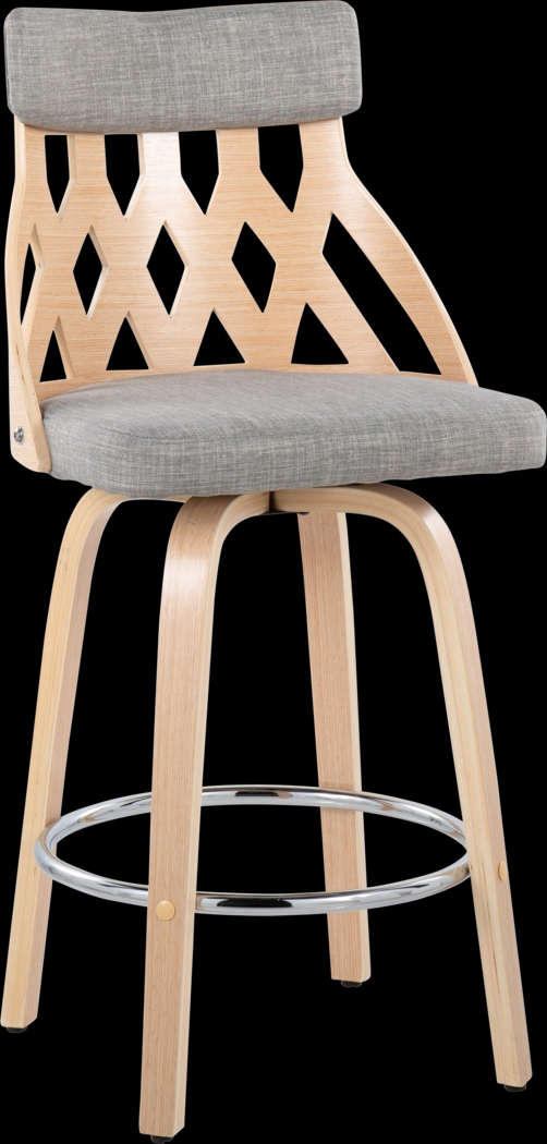 Bamberg Light Gray Counter Stool - Thumbnail - Image 1