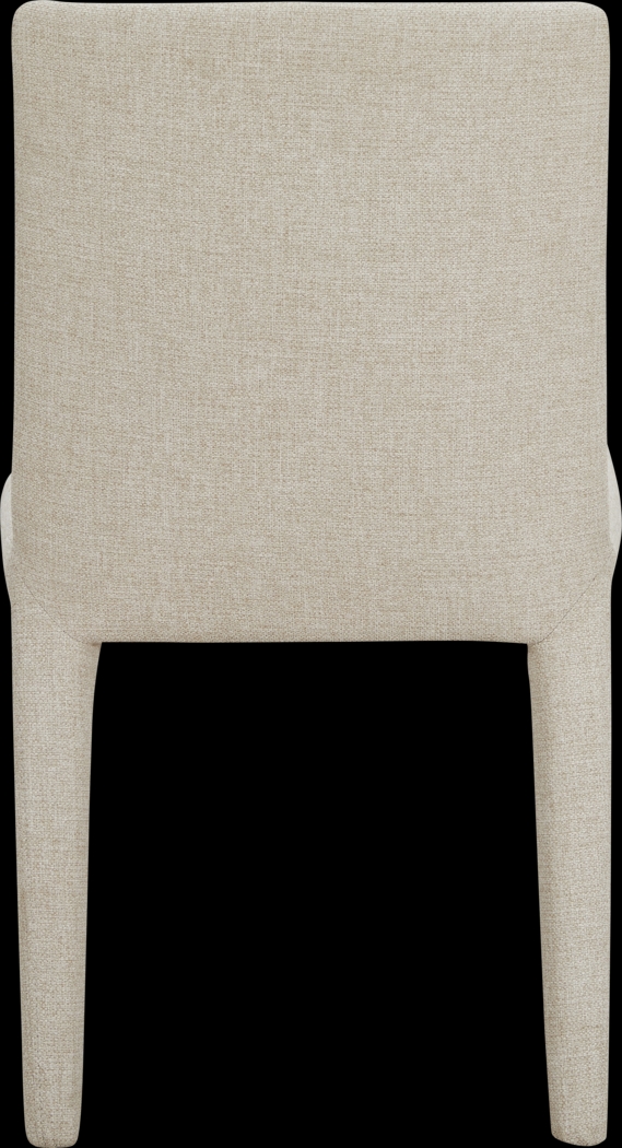 Bana Beige Side Chair, Set of 2 - Thumbnail - Image 3