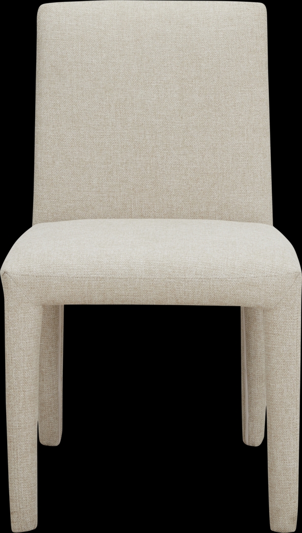 Bana Beige Side Chair, Set of 2 - Thumbnail - Image 6