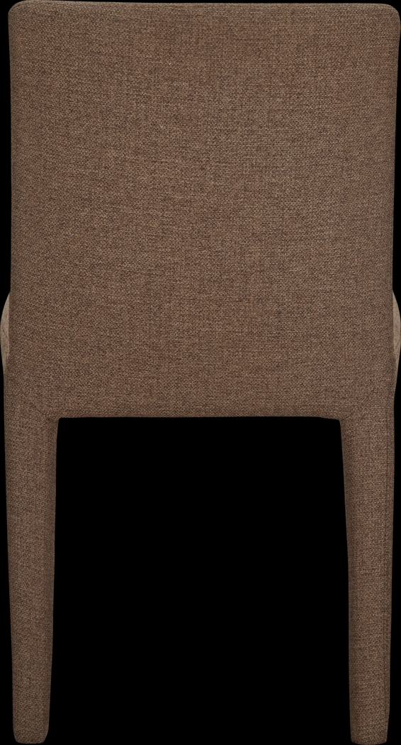 Bana Brown Side Chair, Set of 2 - Thumbnail - Image 3