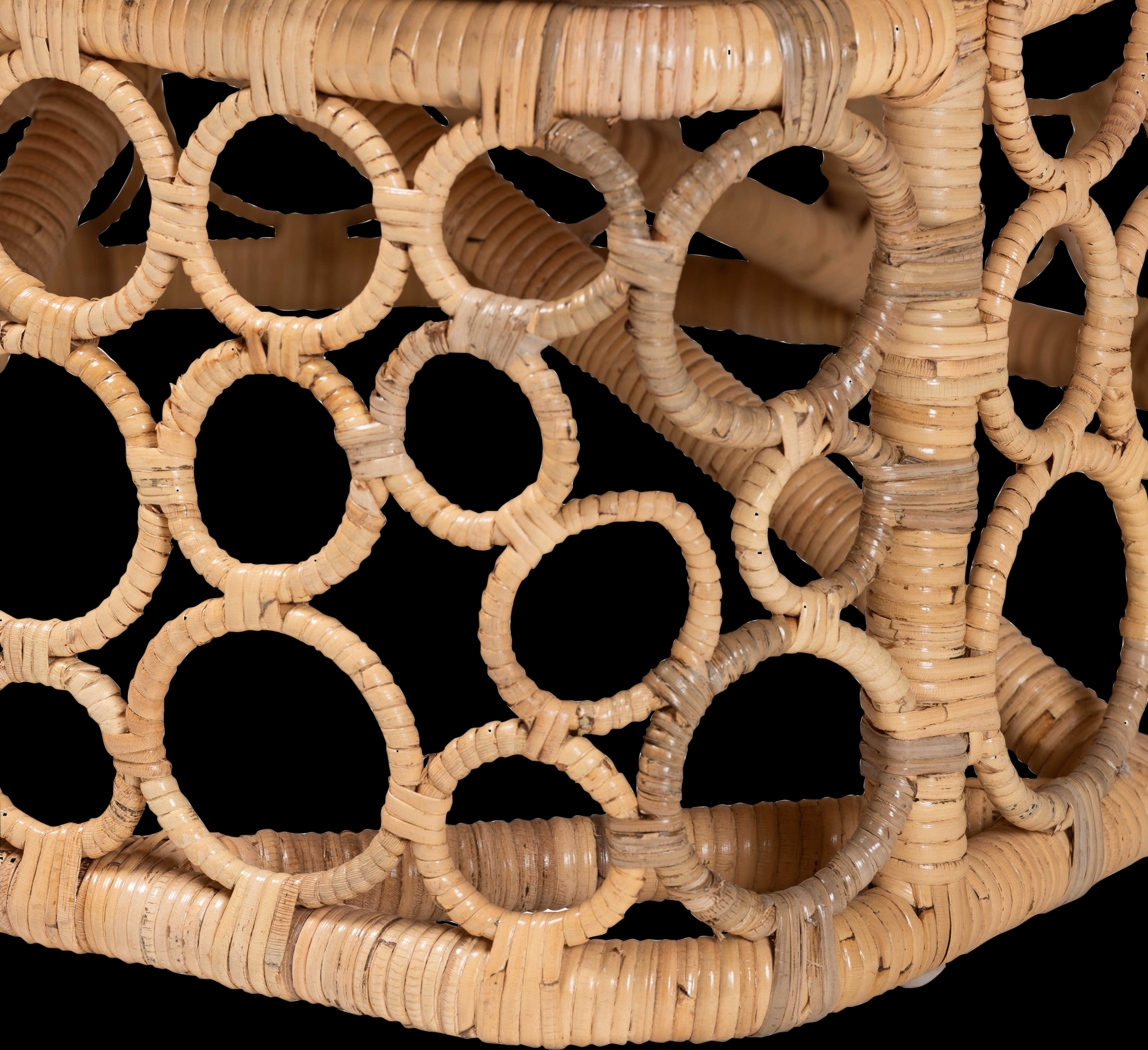 Banat Light Brown Accent Chair - Thumbnail - Image 4