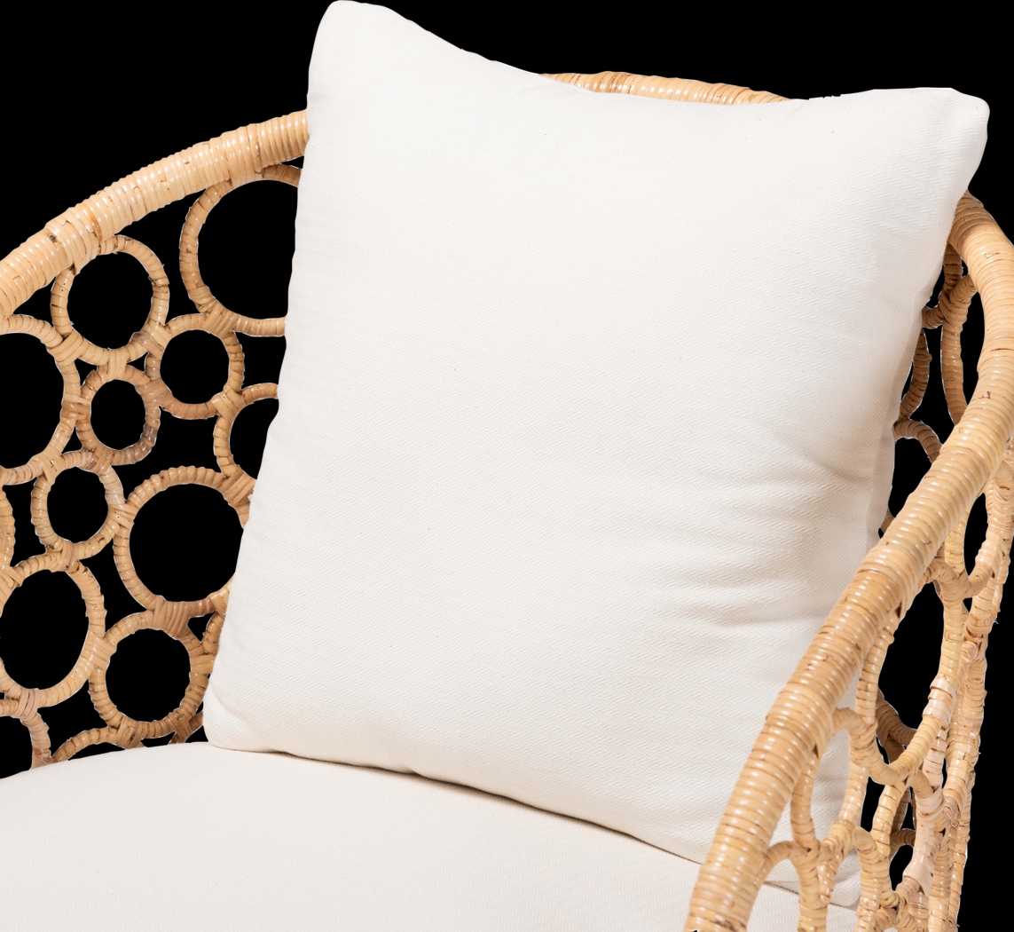 Banat Light Brown Accent Chair - Thumbnail - Image 5