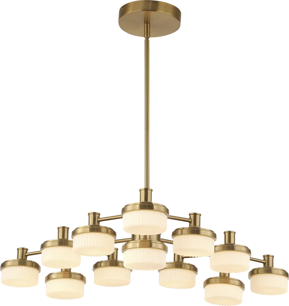 Banca Brass Chandelier - Thumbnail - Image 2