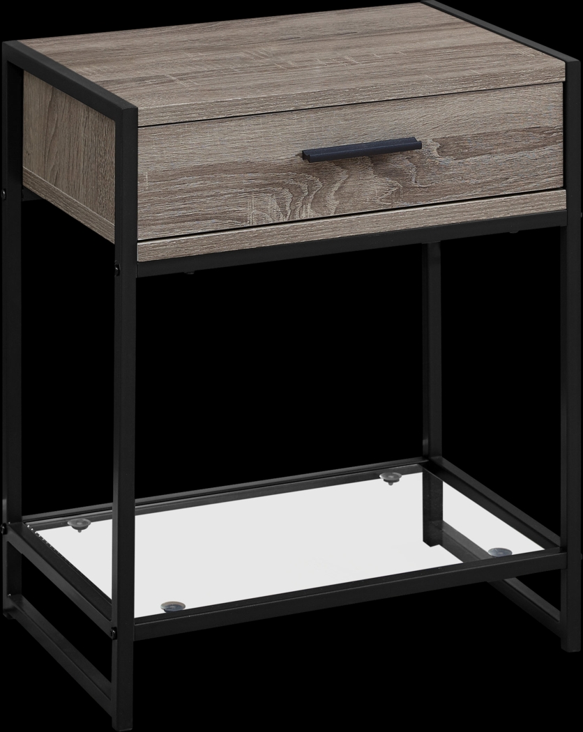 Bandiwood Taupe Accent Table - Thumbnail - Image 1