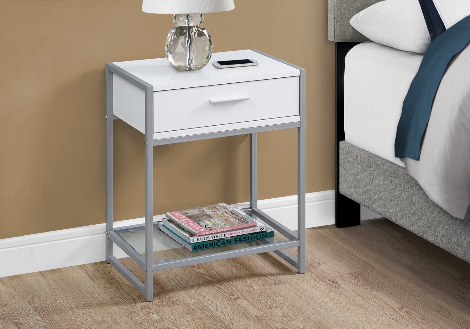 Bandiwood White Accent Table - Thumbnail - Image 3