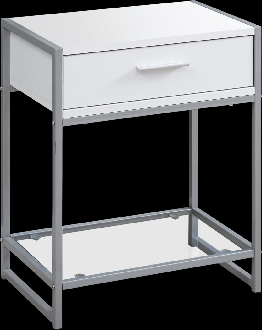 Bandiwood White Accent Table - Thumbnail - Image 1