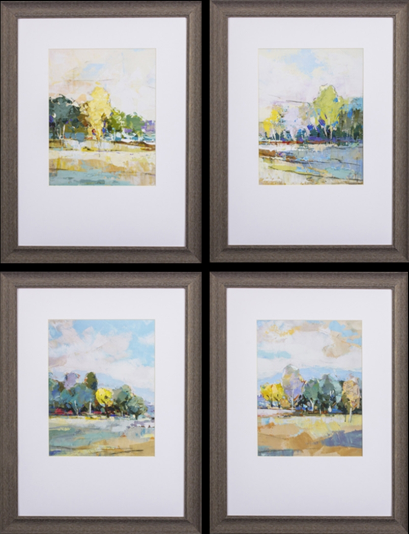 Bandoleer Blue Artwork, Set of 4 - Thumbnail - Image 1