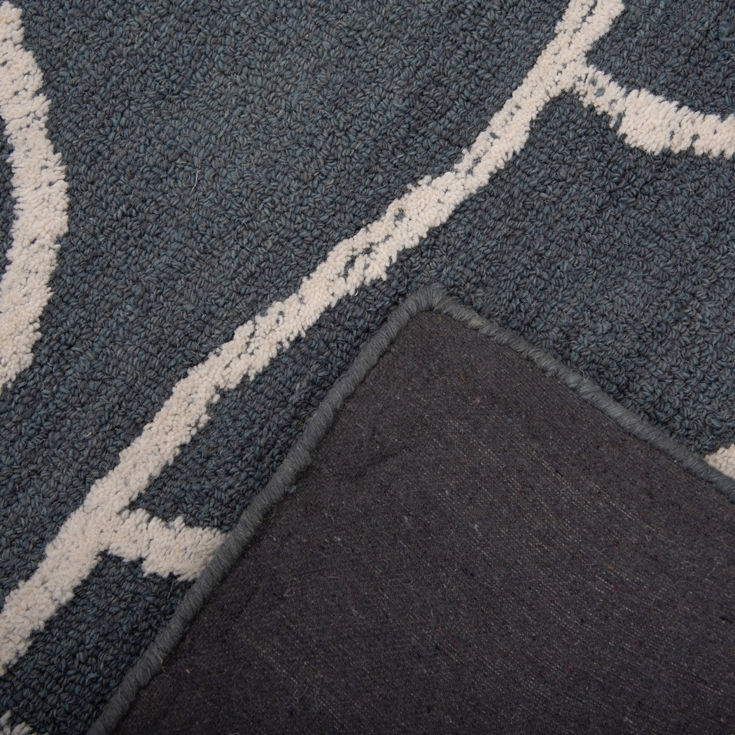 Bandurn Blue 5' x 7'6 Rug - Thumbnail - Image 3
