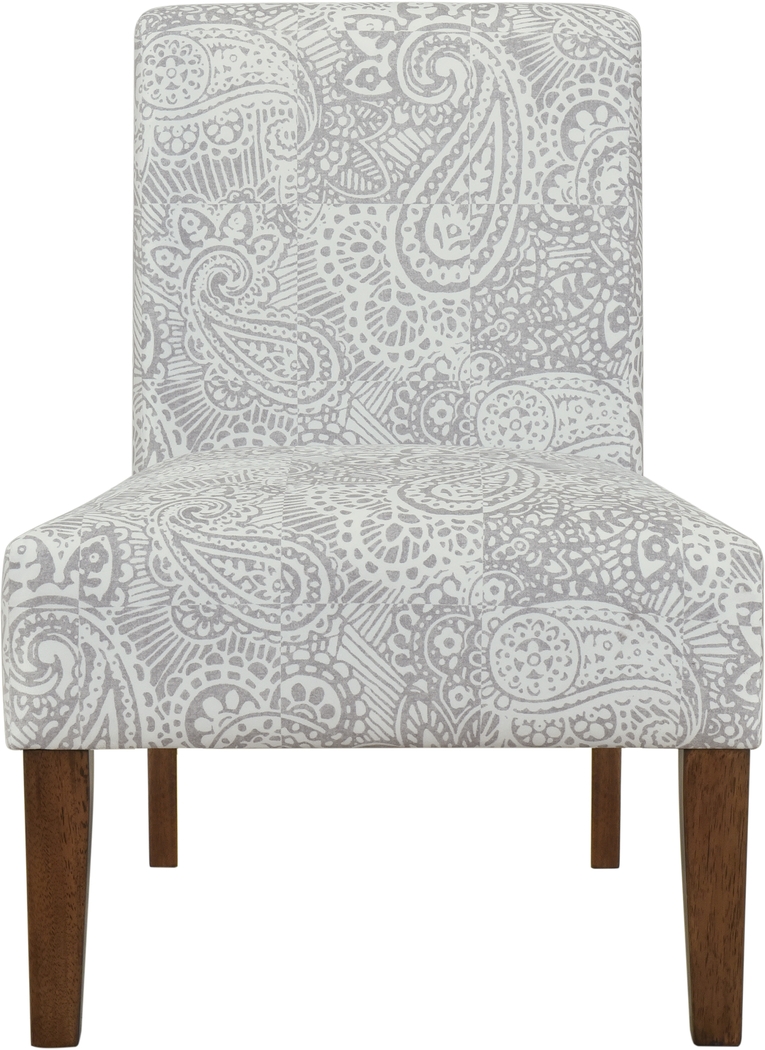 Banerna Light Gray Accent Chair - Thumbnail - Image 2
