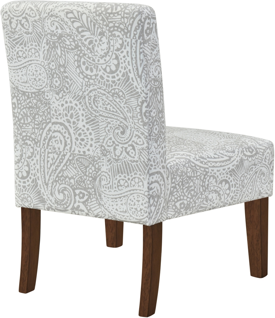 Banerna Light Gray Accent Chair - Thumbnail - Image 3