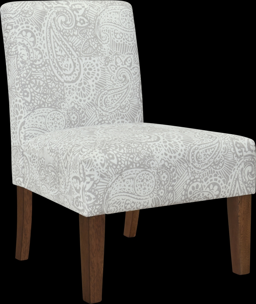 Banerna Light Gray Accent Chair - Thumbnail - Image 1
