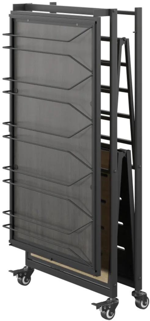 Bangerter Taupe Bar Cart - Thumbnail - Image 6