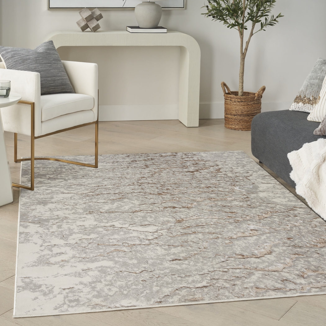Banja Gray 5'3 x 7'3 Rug - Thumbnail - Image 3