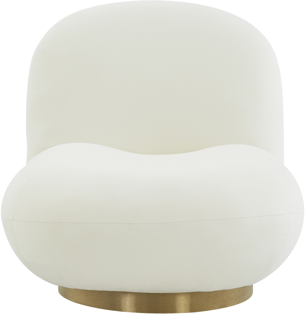 Bankshill Cream Accent Chair - Thumbnail - Image 2