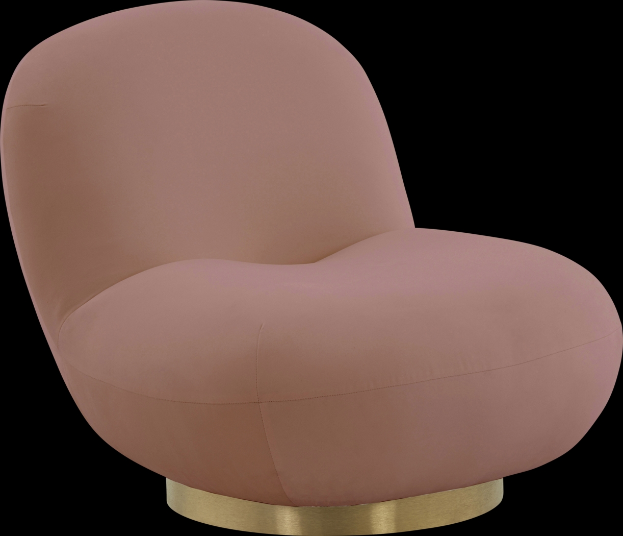 Bankshill Mauve Accent Chair - Thumbnail - Image 1