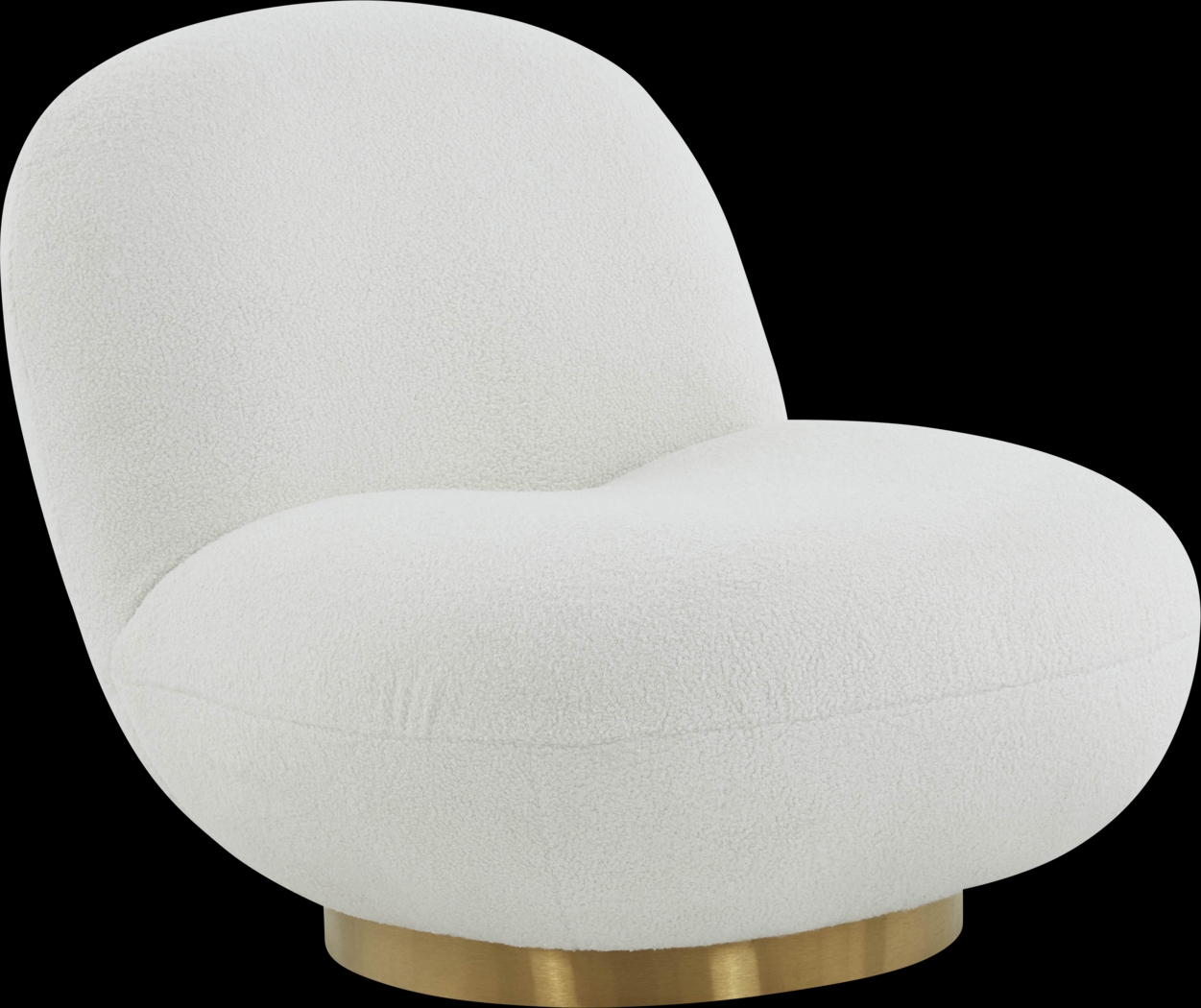 Bankshill White Accent Chair - Thumbnail - Image 1