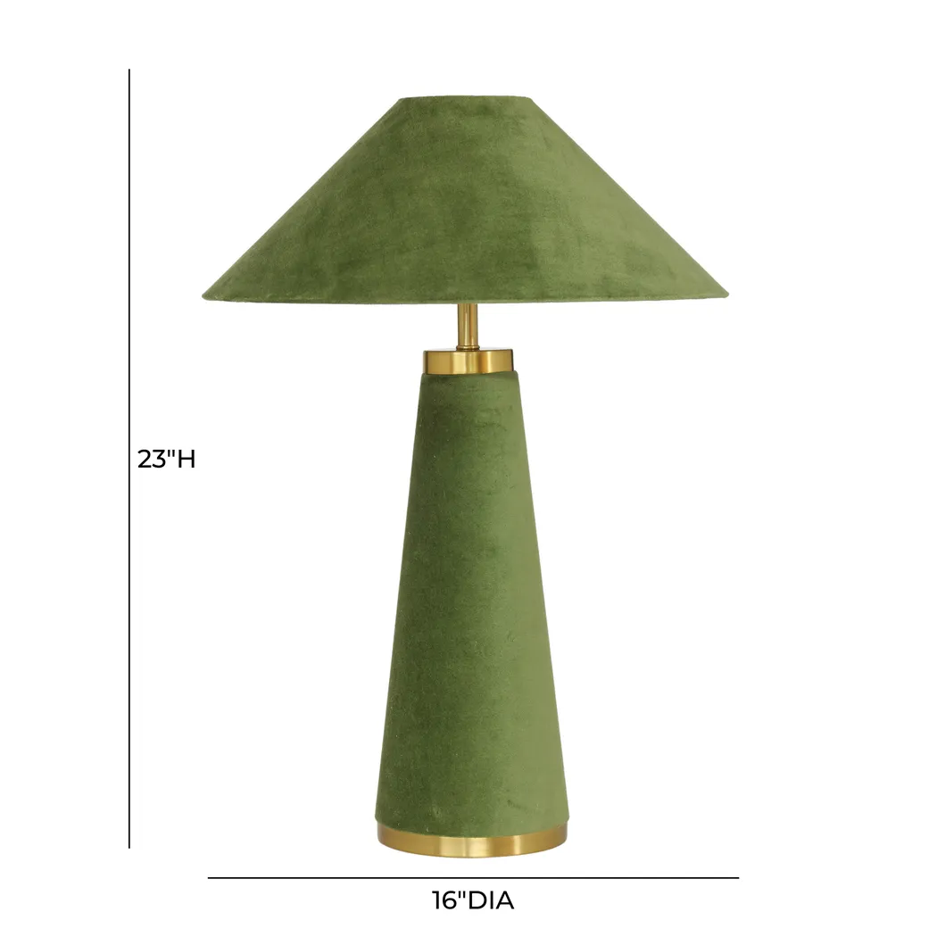 Banneker Shade Green Lamp - Thumbnail - Image 5