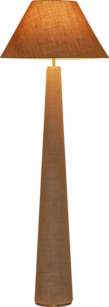 Banneker Shade Natural Floor Lamp - Thumbnail - Image 4