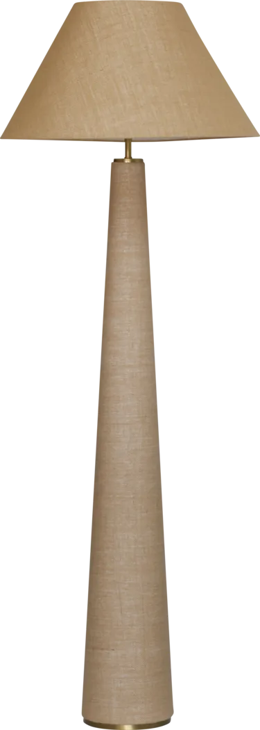 Banneker Shade Natural Floor Lamp - Thumbnail - Image 1