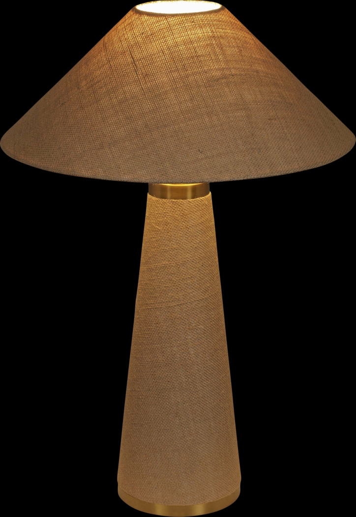 Banneker Shade Natural Lamp - Thumbnail - Image 4