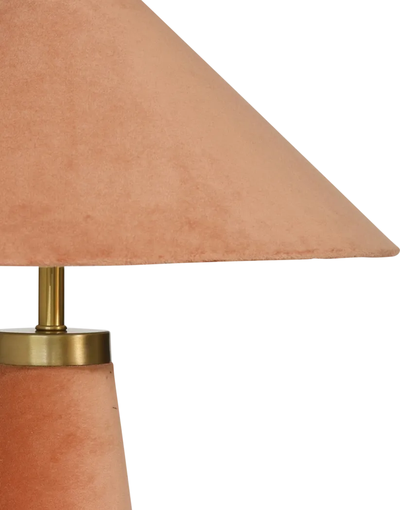 Banneker Shade Terracotta Lamp - Thumbnail - Image 2