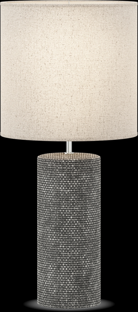 Banner Lane Gray Table Lamp - Thumbnail - Image 1