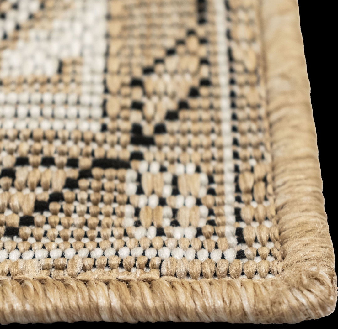 Bannigan Natural 6'6 x 9'4 Indoor/Outdoor Rug - Thumbnail - Image 6