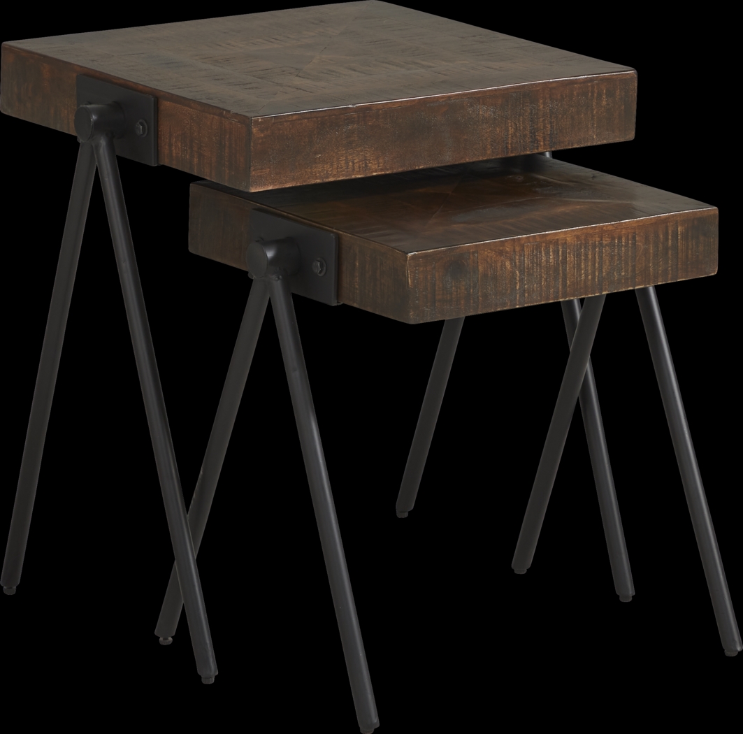 Banning Tobacco Nesting End Table Set - Thumbnail - Image 1
