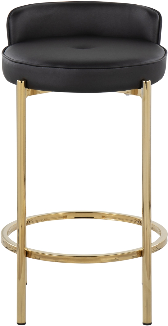 Bannon I Black Counter Stool Set of 2 - Thumbnail - Image 6