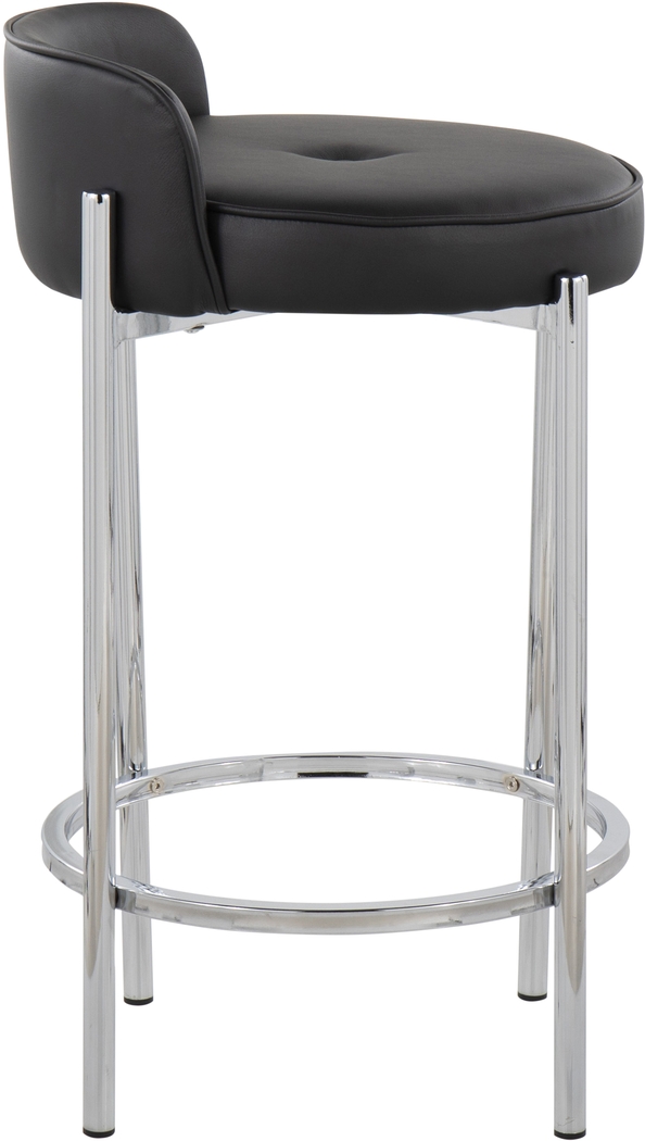 Bannon II Black Counter Stool Set of 2 - Thumbnail - Image 3