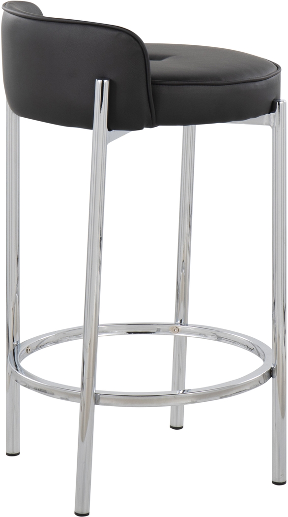 Bannon II Black Counter Stool Set of 2 - Thumbnail - Image 4