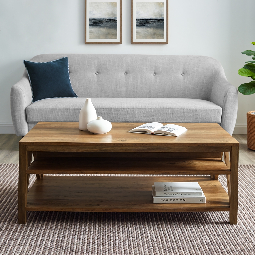 Banpass Brown Cocktail Table - Thumbnail - Image 4