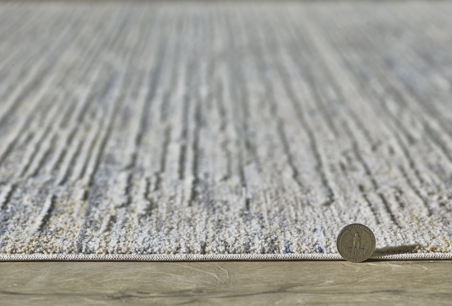 Banrood Gold/Blue 5'3 x 7'10 Rug - Thumbnail - Image 3