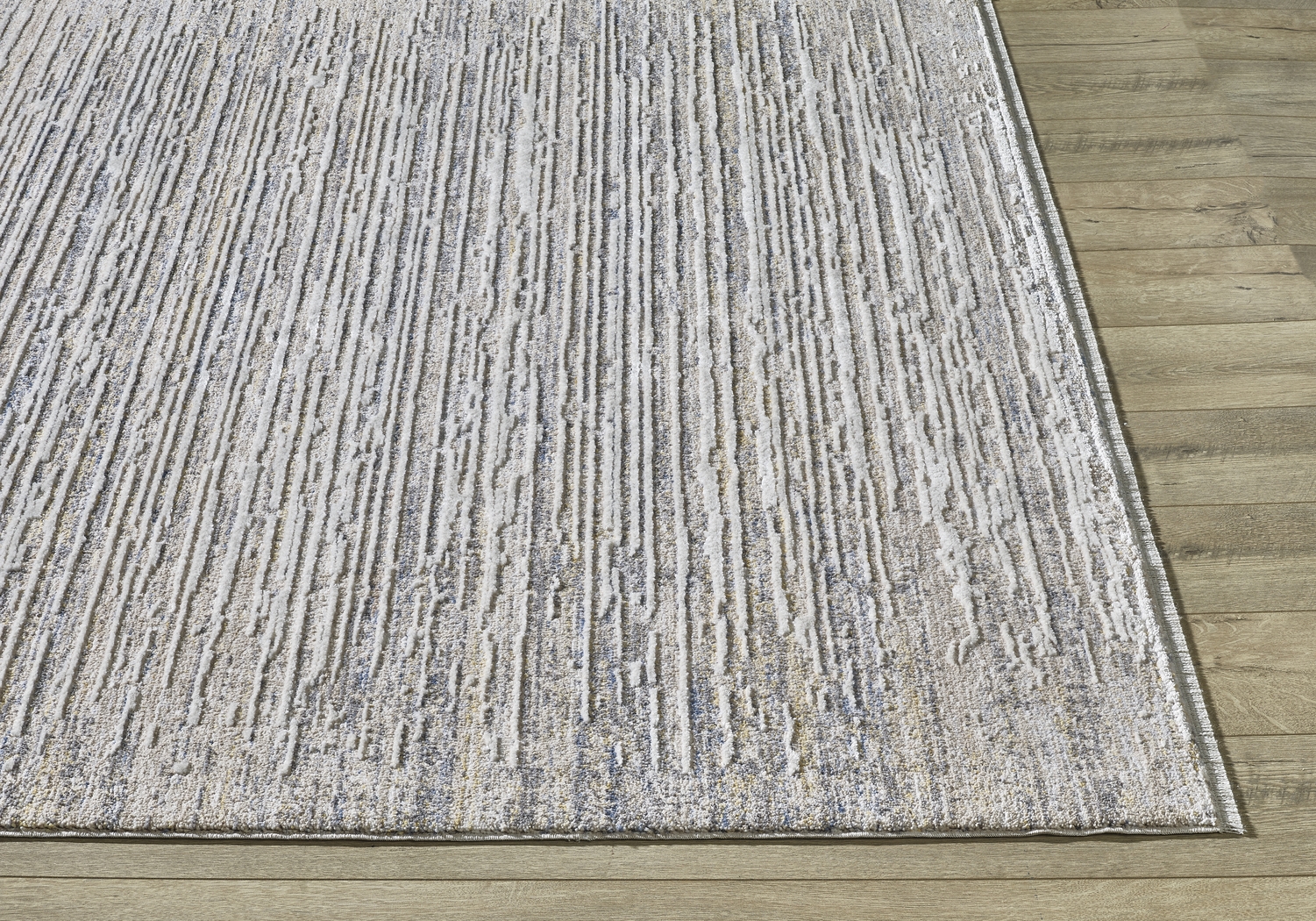 Banrood Gold/Blue 5'3 x 7'10 Rug - Thumbnail - Image 5