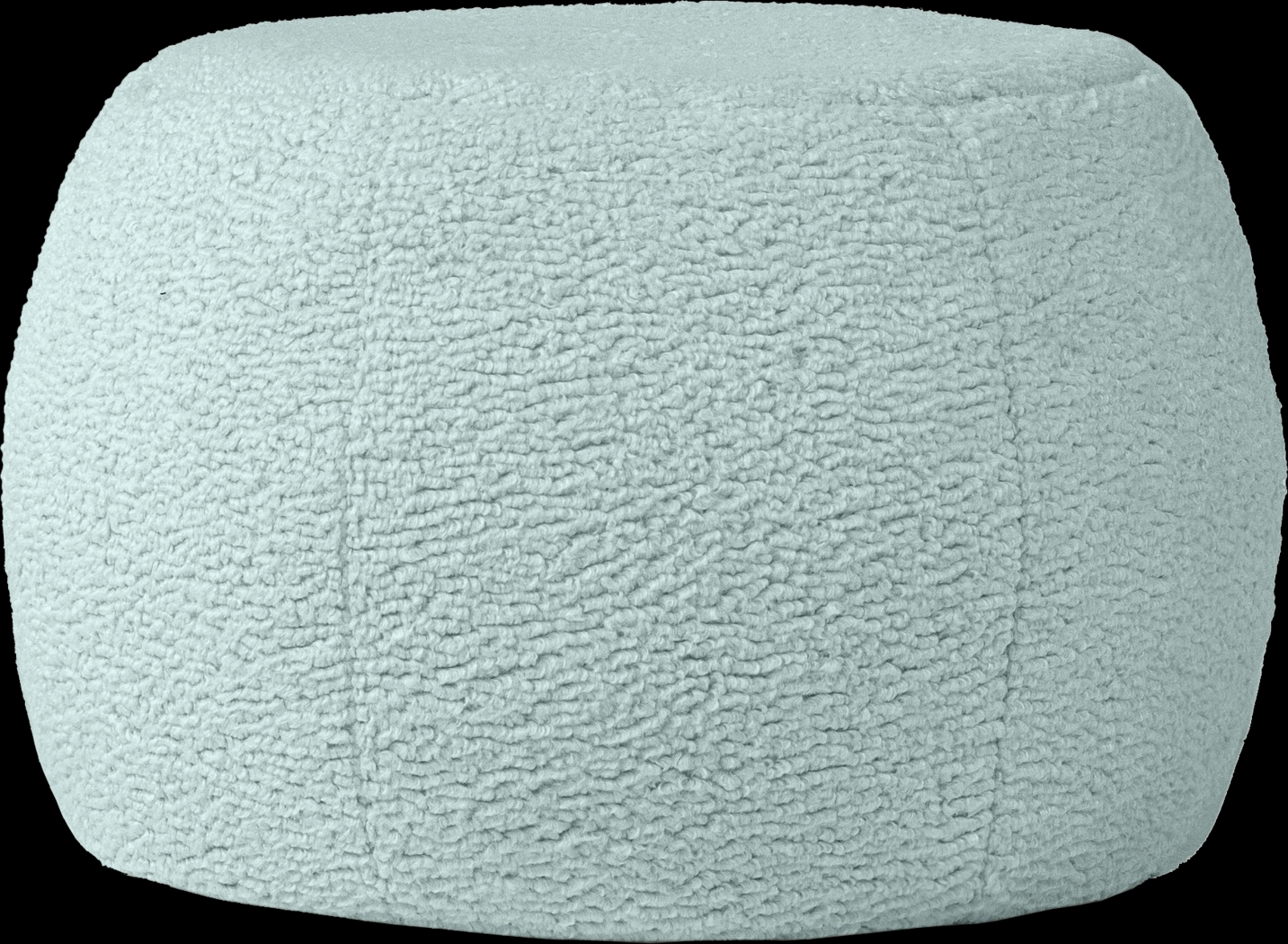 Bansqa I Green Shearling Pouf - Thumbnail - Image 1