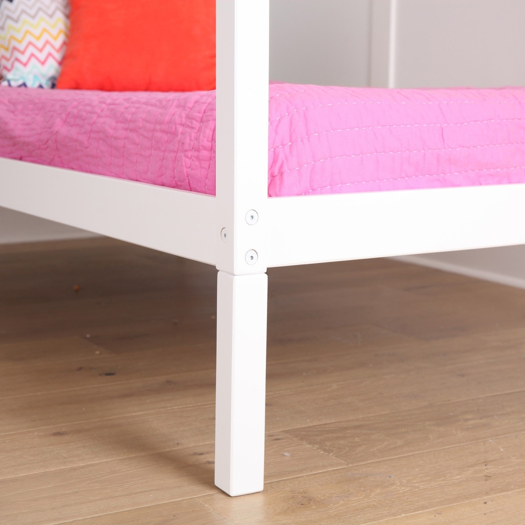 Kids Banting White Twin House Bed - Thumbnail - Image 4