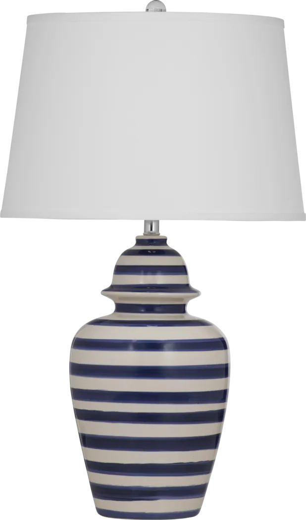 Bantry Lane Blue Lamp - Thumbnail - Image 1