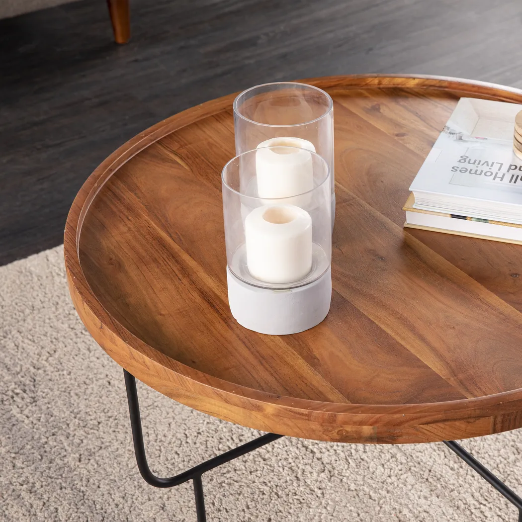 Banyanwood Brown Cocktail Table - Image 8