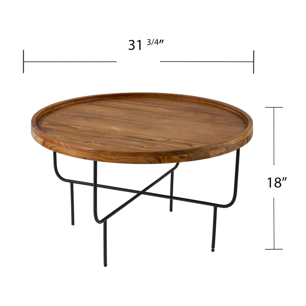Banyanwood Brown Cocktail Table - Image 10
