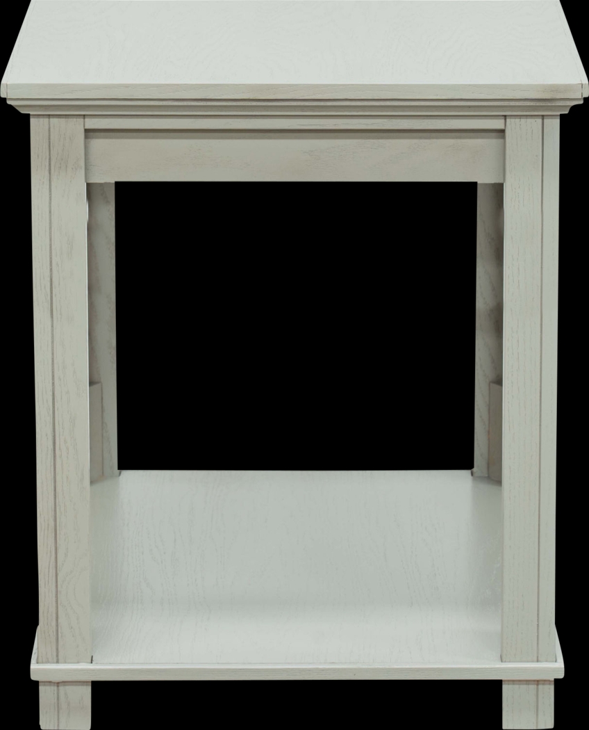 Baozi Beige Accent Table - Thumbnail - Image 1