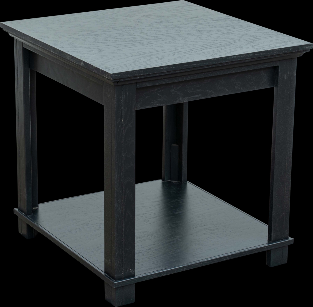 Baozi Black End Table - Thumbnail - Image 3