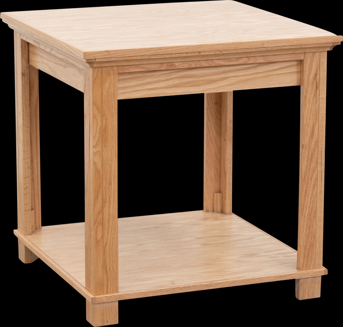 Baozi Natural End Table - Thumbnail - Image 1