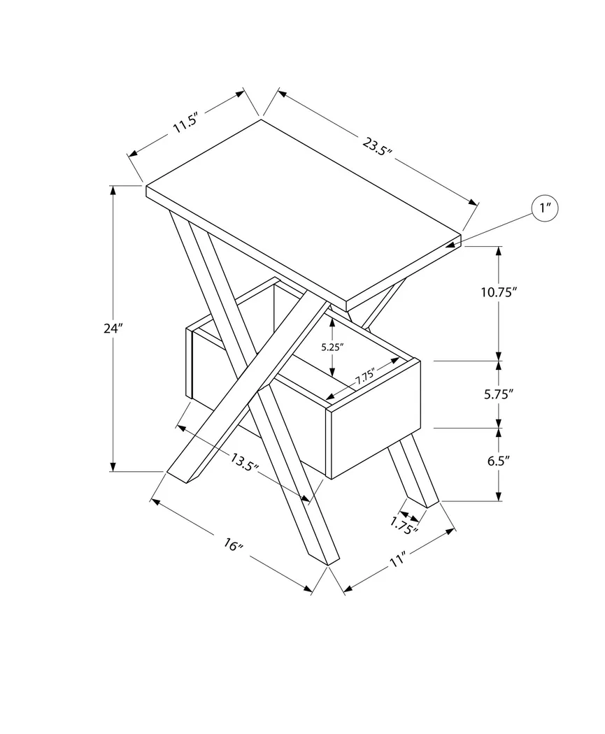 Baraeswood Espresso End Table - Thumbnail - Image 4