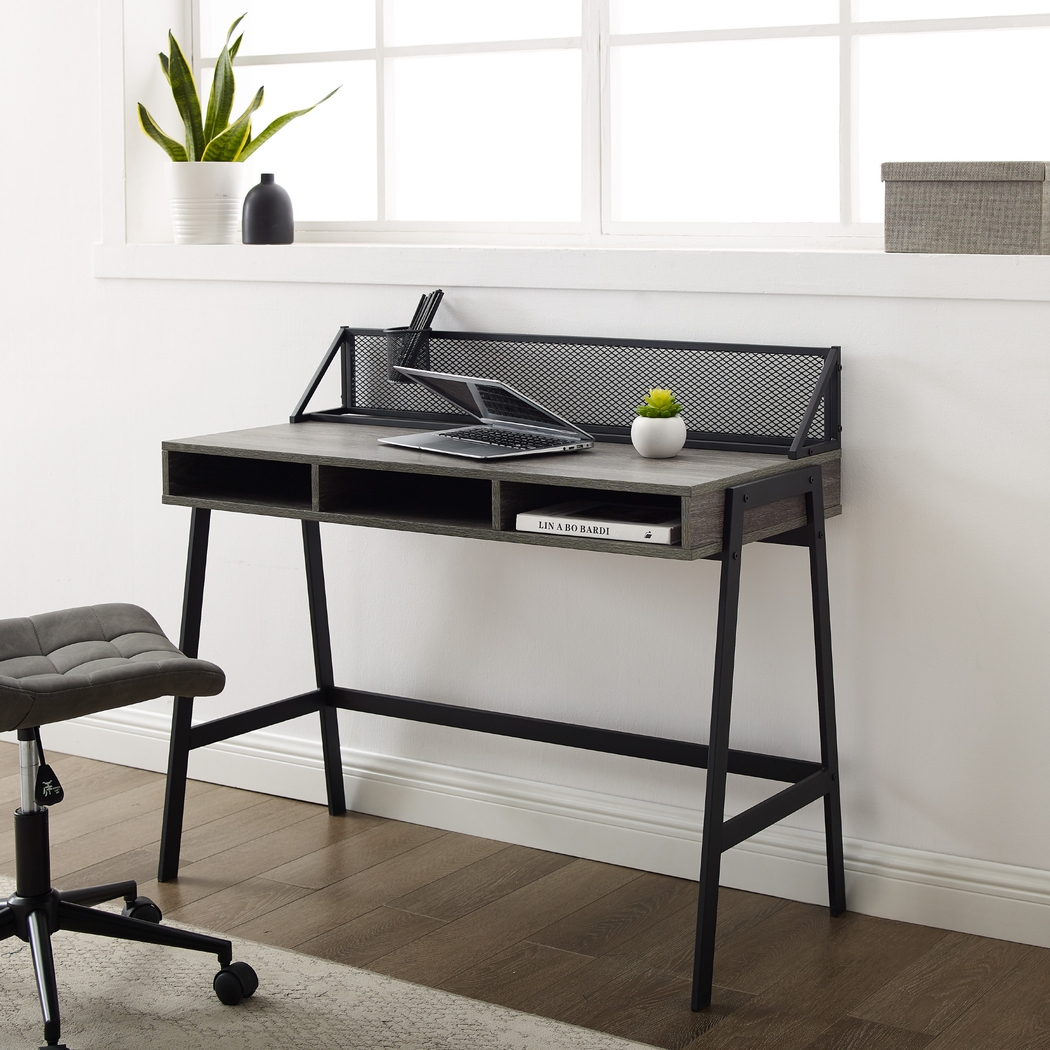 Barasinga Gray Desk - Thumbnail - Image 5