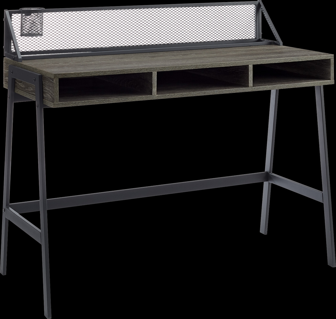 Barasinga Gray Desk - Thumbnail - Image 1