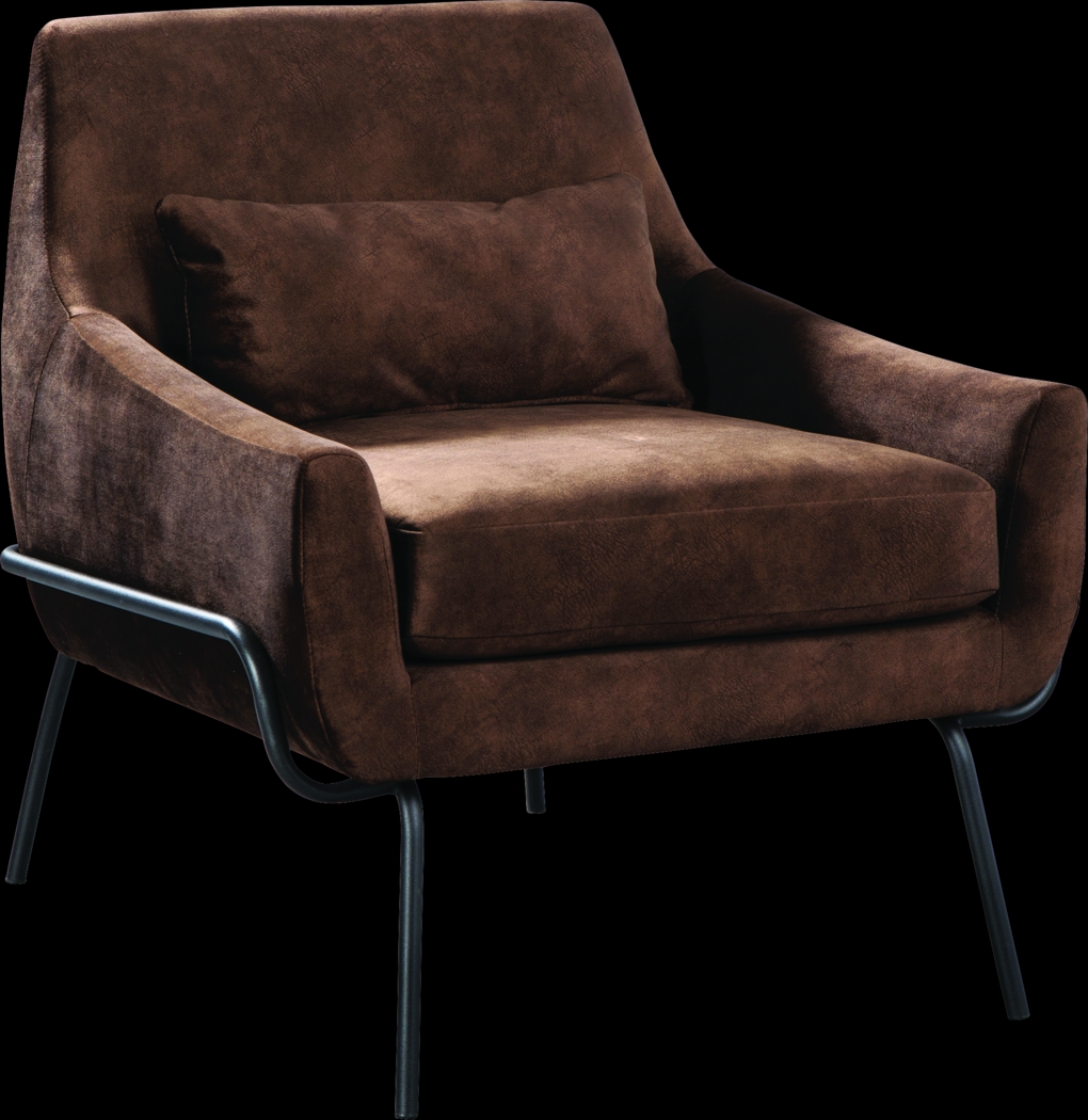 Baraway Brown Accent Chair - Thumbnail - Image 1