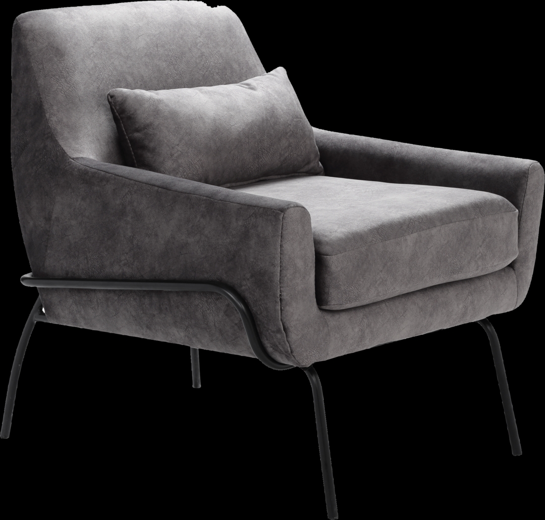 Baraway Gray Accent Chair - Thumbnail - Image 1