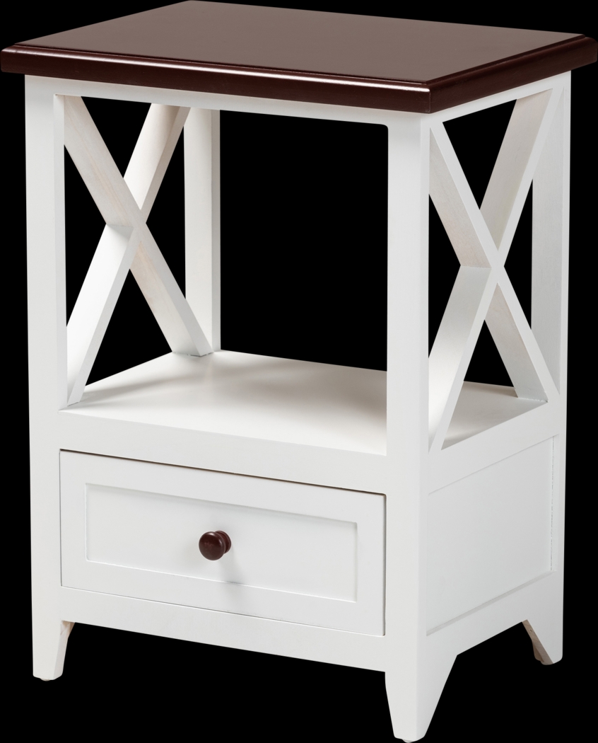 Barbaosa Dark Brown End Table - Thumbnail - Image 1