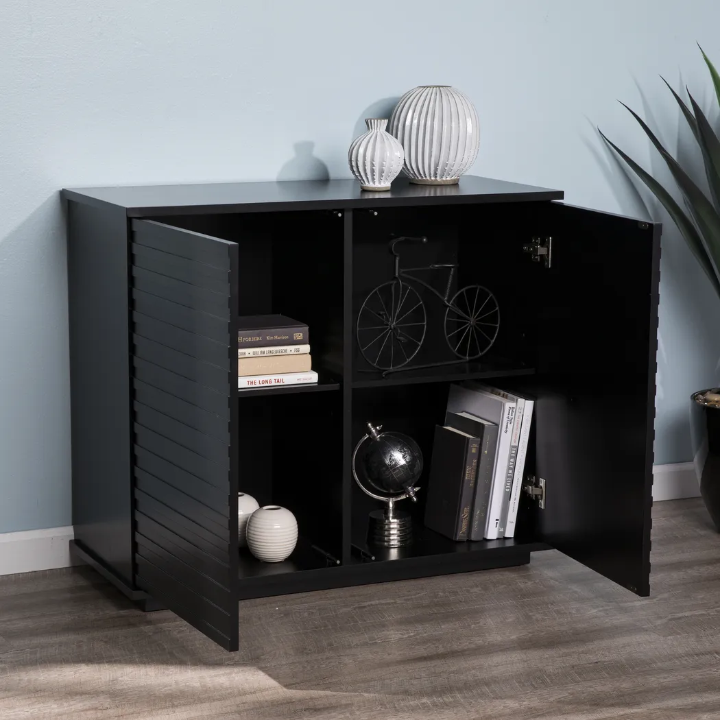 Barbary Black Accent Cabinet - Thumbnail - Image 6