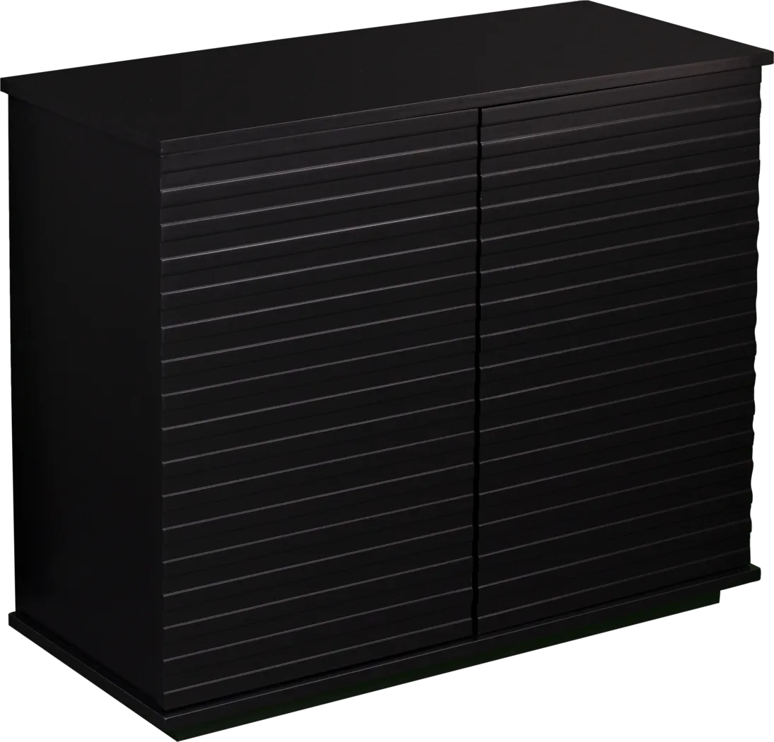 Barbary Black Accent Cabinet - Thumbnail - Image 1